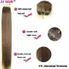 ZZHAIR-100-Human-Remy-Hair-Extensions-16-28-50g-Pcs-Weft-Weaving-Straight-Natural-Silk-Non-4 – saadaval Tootemaailm e-kaubamajas