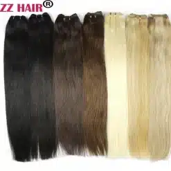 ZZHAIR-100-Human-Remy-Hair-Extensions-16-28-50g-Pcs-Weft-Weaving-Straight-Natural-Silk-Non-1 – saadaval Tootemaailm e-kaubamajas