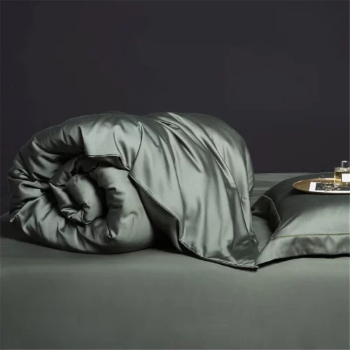 Lanlika-Pure-100-Silk-Green-Bedding-Set-Beauty-Double-Queen-King-High-Quality-Duvet-Cover-Bed-5 – saadaval Tootemaailm e-kaubamajas