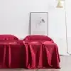 Liv-Esthete-Wine-Red-100-Silk-Bedding-Set-Women-Beauty-HeaLthy-Duvet-Cover-Set-Flat-Sheet-4 – saadaval Tootemaailm e-kaubamajas