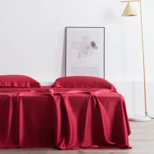 Liv-Esthete-Wine-Red-100-Silk-Bedding-Set-Women-Beauty-HeaLthy-Duvet-Cover-Set-Flat-Sheet-4 – saadaval Tootemaailm e-kaubamajas