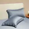 Lanlika-Noble-Gray-Pure-100-Silk-Bedding-Set-Beauty-Duvet-Cover-Flat-Sheet-Queen-King-Bed-3 – saadaval Tootemaailm e-kaubamajas