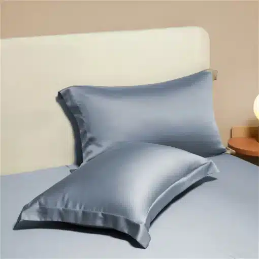 Lanlika-Noble-Gray-Pure-100-Silk-Bedding-Set-Beauty-Duvet-Cover-Flat-Sheet-Queen-King-Bed-3 – saadaval Tootemaailm e-kaubamajas