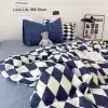 Blue-Bedding-Sets-Polka-Dot-Pattern-Bed-Linens-Quilt-Cover-Pillowcase-Home-Textile-Cute-Flat-Sheets-4 – saadaval Tootemaailm e-kaubamajas