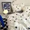Blue-Bedding-Sets-Polka-Dot-Pattern-Bed-Linens-Quilt-Cover-Pillowcase-Home-Textile-Cute-Flat-Sheets-1 – saadaval Tootemaailm e-kaubamajas