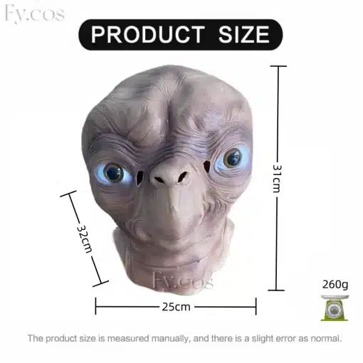 Halloween-Mask-Full-Face-Realistic-Latex-Mascara-Scary-Devil-Enhances-Disguise-Festival-Cosplay-Horror-Alien-Costume-5 – saadaval Tootemaailm e-kaubamajas