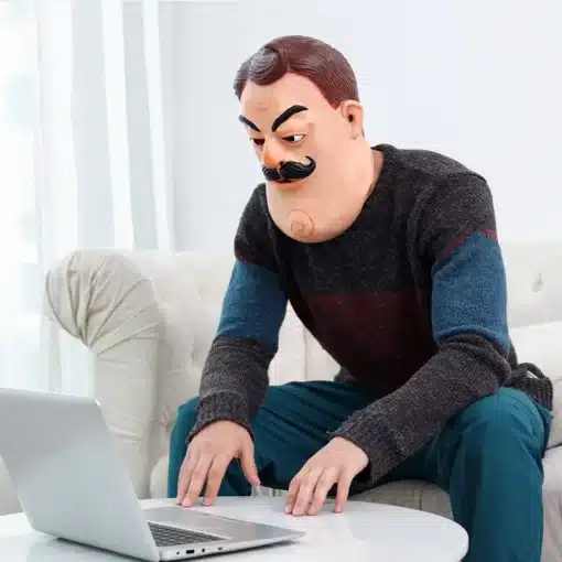 Hello-My-Neighbor-Mask-Cosplay-Horror-Game-Latex-Helmet-Full-Face-Realistic-Adult-Headwear-Halloween-Masquerade-5 – saadaval Tootemaailm e-kaubamajas
