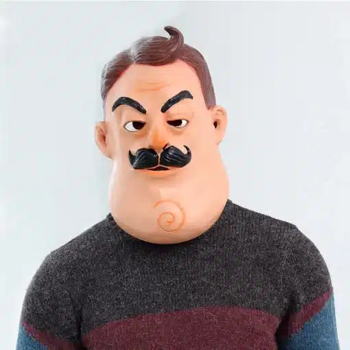 Hello-My-Neighbor-Mask-Cosplay-Horror-Game-Latex-Helmet-Full-Face-Realistic-Adult-Headwear-Halloween-Masquerade-4 – saadaval Tootemaailm e-kaubamajas
