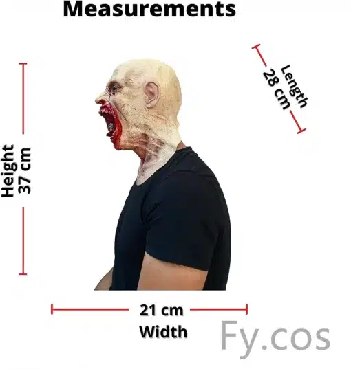 Halloween-Costume-Cosplay-Scary-Vampire-Full-Face-Skull-Mask-Horror-Movie-Zombie-Alien-Infected-Latex-Headgear-4 – saadaval Tootemaailm e-kaubamajas