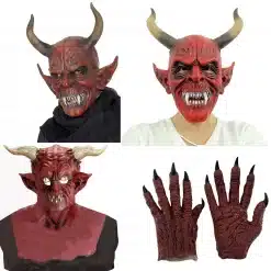 Horror-Devil-Latex-Mask-Cosplay-Spooky-Demon-Hellfire-Beast-Prank-Helmet-Stage-Performance-Carnival-Halloween-Party-1 – saadaval Tootemaailm e-kaubamajas