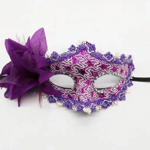 Venetian-mask-Halloween-eye-mask-side-flower-rose-lace-sexy-mask-masquerade-party-decoration-dance-Carnival-5 – saadaval Tootemaailm e-kaubamajas