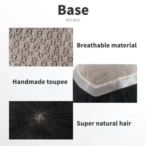 Hair-Prosthesis-for-Men-Toupee-Real-Human-Hair-System-Silk-Base-Natural-Black-Hair-Men-Toupee-4 – saadaval Tootemaailm e-kaubamajas