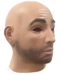 realistlik lateksist mask habemega mehe näoga