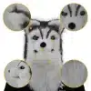 Movable-Mouth-Fox-Mask-Halloween-Costume-Cosplay-Wolf-Dog-Masks-Plush-Faux-Fur-Realistic-Animal-Mask-5 – saadaval Tootemaailm e-kaubamajas