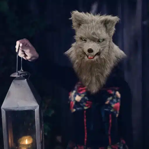 Movable-Mouth-Fox-Mask-Halloween-Costume-Cosplay-Wolf-Dog-Masks-Plush-Faux-Fur-Realistic-Animal-Mask-3 – saadaval Tootemaailm e-kaubamajas