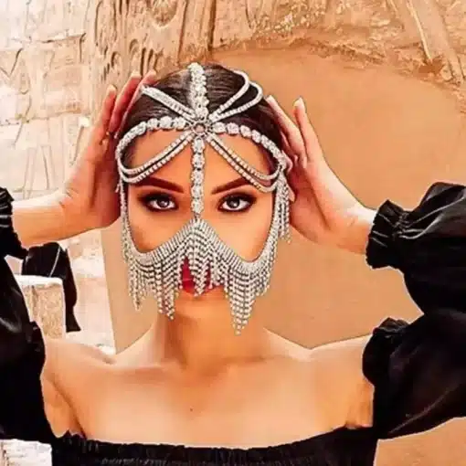 Indian-Tassel-Veil-Mask-for-Face-Women-Rhinestone-Face-Masks-Masquerade-Dance-Party-Banquet-Decoration-Face-1 – saadaval Tootemaailm e-kaubamajas