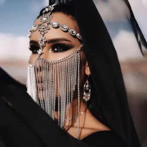 Indian-Tassel-Veil-Mask-for-Face-Women-Rhinestone-Face-Masks-Masquerade-Dance-Party-Banquet-Decoration-Face-2 – saadaval Tootemaailm e-kaubamajas