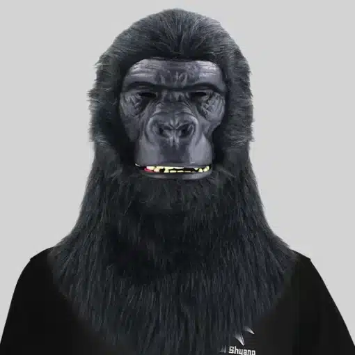 Full-Head-Realistic-Furry-Gorilla-Mask-with-Moving-Mouth-Halloween-Christmas-Costume-Party-Props-Animal-Headgear-5 – saadaval Tootemaailm e-kaubamajas