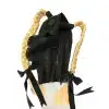 Black-Unisex-Latex-Hood-Mask-Open-Eye-Mouth-Head-Cover-Face-Cover-with-Braid-Wig-Bow-3 – saadaval Tootemaailm e-kaubamajas