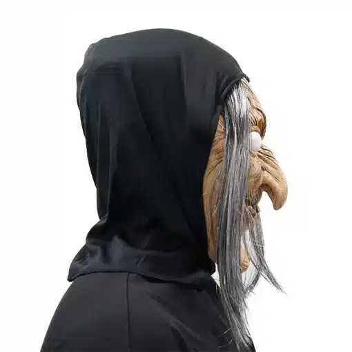 Adult-Ugly-Old-Witch-Mask-Scary-Women-Latex-with-Hair-Halloween-Party-Costume-Cosplay-Props-2 – saadaval Tootemaailm e-kaubamajas
