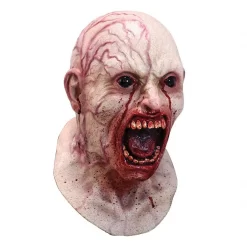 hirmutav mask, millel on veresooned ja avatud suu