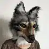Kvaliteetne karvane hundi mask