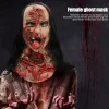 Halloween-Masks-Horror-Haunted-House-Decoration-Bloody-Long-Hair-Ghost-Face-Cover-Scary-Cosplay-Doctor-Nurse-2 – saadaval Tootemaailm e-kaubamajas