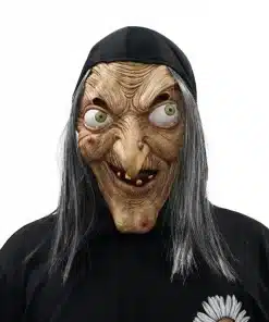 Punnis silmadega nõia mask