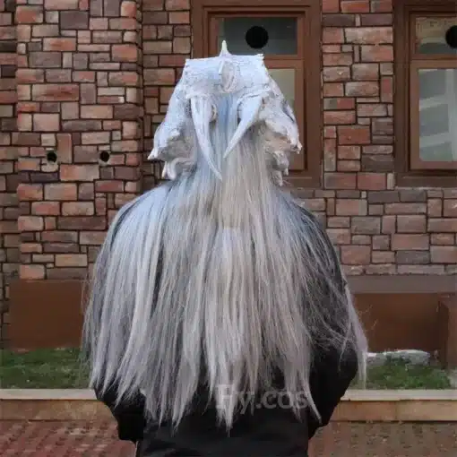Raptor-Mask-with-Fur-Original-Furri-Dragon-Dinosaur-Head-Latex-Mascara-Cosplay-Furry-Animal-Helmet-Halloween-3 – saadaval Tootemaailm e-kaubamajas