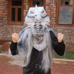 Raptor-Mask-with-Fur-Original-Furri-Dragon-Dinosaur-Head-Latex-Mascara-Cosplay-Furry-Animal-Helmet-Halloween-1 – saadaval Tootemaailm e-kaubamajas
