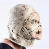 Halloween-Mummy-Mask-Latex-Scary-Rubber-Headgear-Horror-Mascaras-De-Latex-Realista-Mummified-Pinhead-Parasite-Masks-2 – saadaval Tootemaailm e-kaubamajas