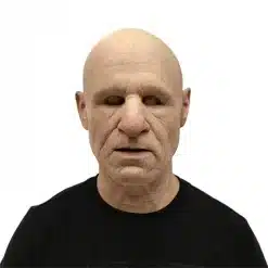 realistlik lateksist mask kiilaka peaga ja vananeva näoga