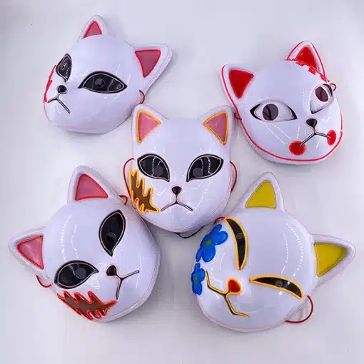 Cosplay-Halloween-Party-Mask-Luminous-Light-up-Led-Mask-EL-Neon-Glowing-Anime-Mask-Masque-Masquerade-4 – saadaval Tootemaailm e-kaubamajas