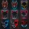 Cosplay-Halloween-Party-Mask-Luminous-Light-up-Led-Mask-EL-Neon-Glowing-Anime-Mask-Masque-Masquerade-1 – saadaval Tootemaailm e-kaubamajas