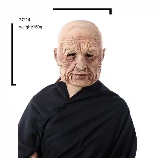 Halloween-Horror-Old-Man-Latex-Mask-Stage-Party-Performance-Props-Simulation-Face-Decoration-2 – saadaval Tootemaailm e-kaubamajas