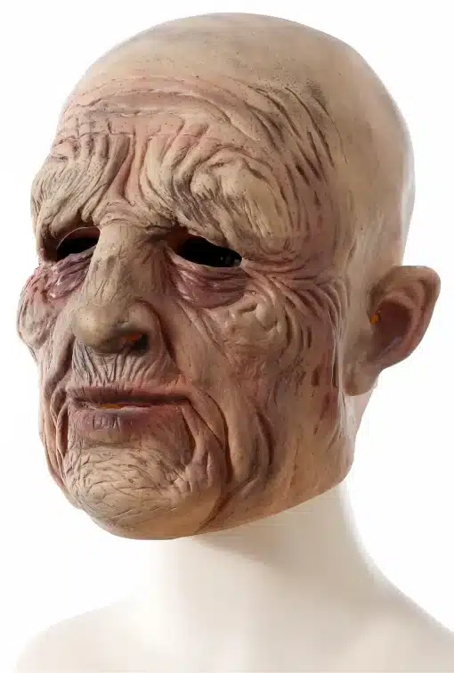 Halloween-Horror-Old-Man-Latex-Mask-Stage-Party-Performance-Props-Simulation-Face-Decoration-1 – saadaval Tootemaailm e-kaubamajas