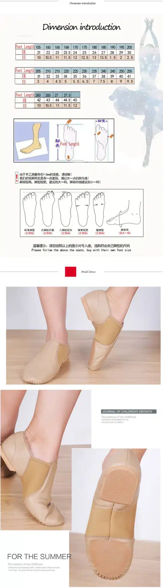 Dongjak Genuine Leather Stretch Jazz Latin Dance Shoes Salsa For Women Jazz Dancing Shoe Teachers's Dance Sandals Excercise Shoe 11