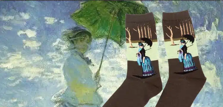 Autumn winter Fashion Retro Women New Personality Art Van Gogh Mural World Famous Painting Series Male Socks Oil Funny Socks Hot 30