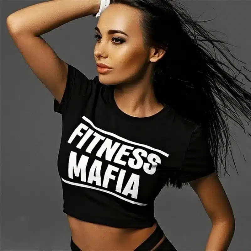 GERTU 2018 Casual Sexy Hole Female T-Shirt New Letter Print Crop Top T Shirt Cropped Tops Short Sleeve Tee Shirt Women 3
