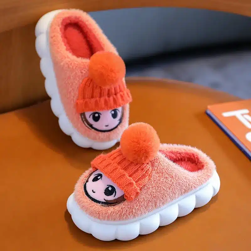 2023-New-Winter-Baby-Girls-Antiskid-Cotton-Slippers-Children-s-Cute-Cartoon-Home-Indoor-Plush-Slippers-5 – saadaval Tootemaailm e-kaubamajas