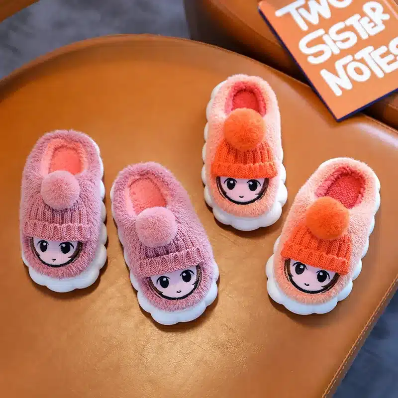 2023-New-Winter-Baby-Girls-Antiskid-Cotton-Slippers-Children-s-Cute-Cartoon-Home-Indoor-Plush-Slippers-1 – saadaval Tootemaailm e-kaubamajas