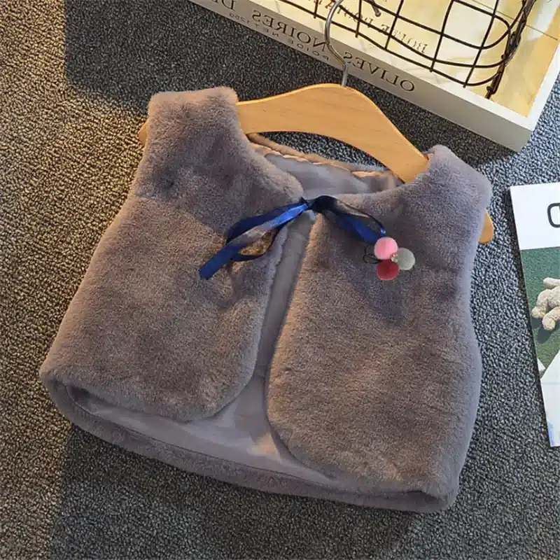 1-6Y-Kids-Baby-Vest-Autumn-Winter-Faux-Fur-Coat-for-Toddlers-Girl-Thin-Velvet-Soft-5 – saadaval Tootemaailm e-kaubamajas