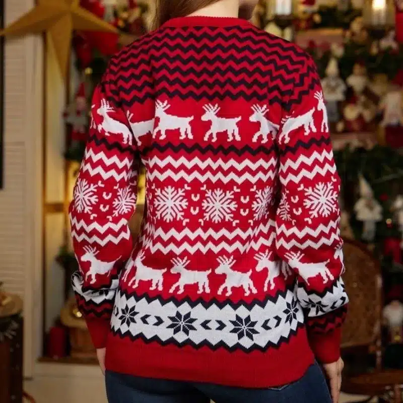 Family-Christmas-Sweaters-Women-Men-Boys-Girls-Matching-Clothes-Jacquard-Jumpers-Warm-Thick-Pullover-Top-Casual-3 – saadaval Tootemaailm e-kaubamajas