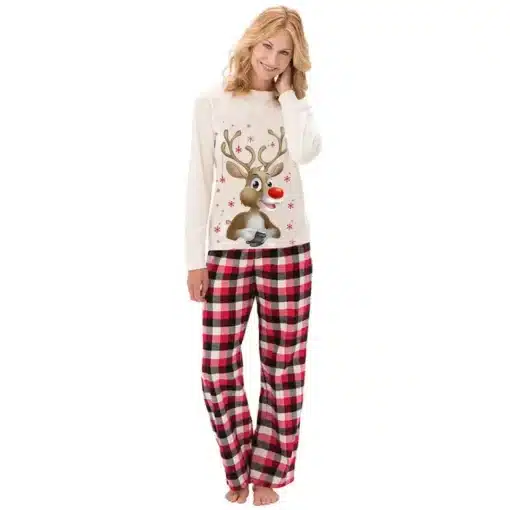 Clothing-Set-Mom-Daddy-Baby-Girl-Boy-Family-Look-Winter-2024-New-Year-Mother-Daughter-Cotton-1 – saadaval Tootemaailm e-kaubamajas