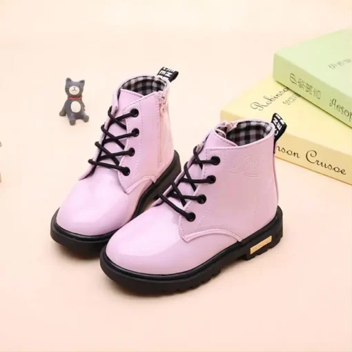 New-Winter-Children-Shoes-PU-Leather-Waterproof-Boots-Kids-Snow-Boots-Brand-Girls-Boys-Rubber-Boots-1 – saadaval Tootemaailm e-kaubamajas