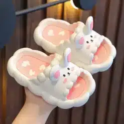 Summer-Children-s-Slippers-Cute-Cartoon-3D-Rabbit-Slippers-Breathable-Non-slip-Home-Bathroom-Soft-Slipper-1 – saadaval Tootemaailm e-kaubamajas