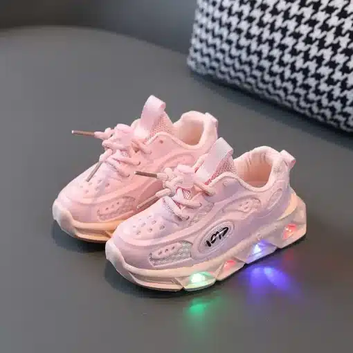 2023-Boys-New-Cartoon-Sneakers-Children-Baby-Spring-Breathable-Mesh-LED-Luminous-Sports-Shoes-Kids-Casual-4 – saadaval Tootemaailm e-kaubamajas