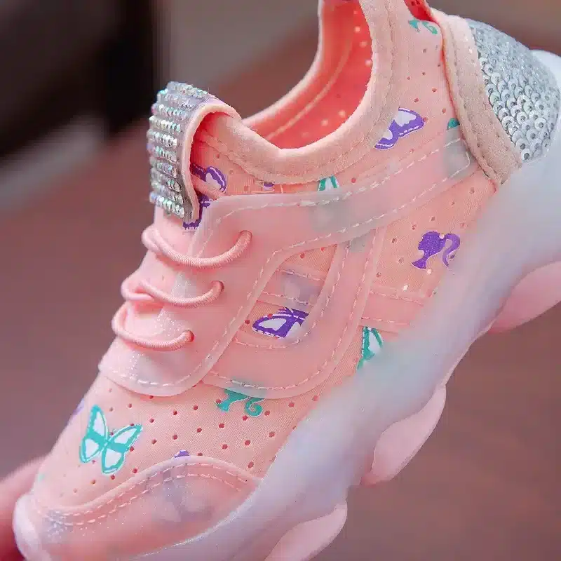 Kid-Shoes-Children-s-LED-Shining-Shoes-2023-Spring-New-Boys-Sports-Shoes-Girls-Elastic-Fabric-4 – saadaval Tootemaailm e-kaubamajas