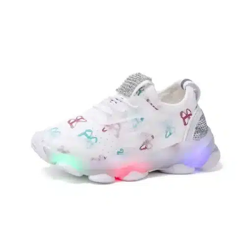 Kid-Shoes-Children-s-LED-Shining-Shoes-2023-Spring-New-Boys-Sports-Shoes-Girls-Elastic-Fabric-5 – saadaval Tootemaailm e-kaubamajas