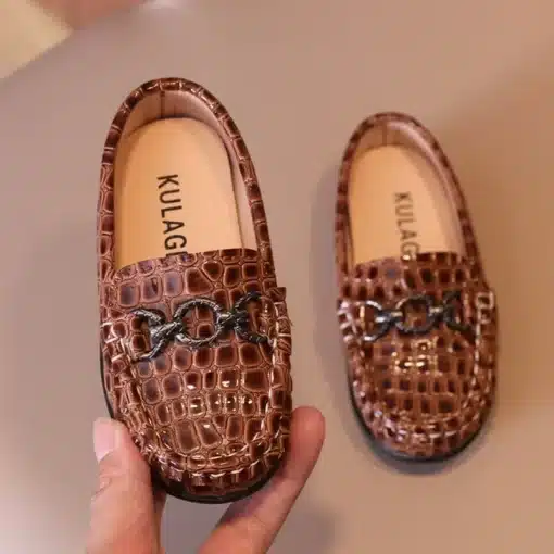 Baby-Boys-Leather-Shoes-Kids-Casual-Flats-Children-Loafers-Slip-on-Metal-Buckle-Chic-Moccasins-Flats-3 – saadaval Tootemaailm e-kaubamajas